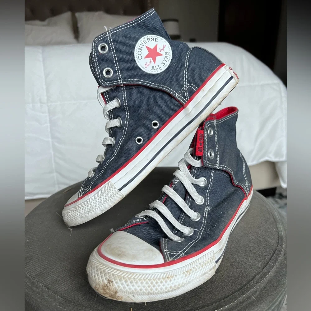 Converse Youth Chuck Taylor All-Star High-Top Slip-on Sneakers